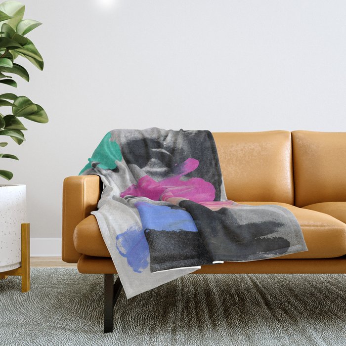 Composition 701 Throw Blanket Gallery Image 1