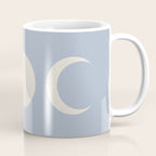 Moon Minimalism - Blue Coffee Mug Gallery Image 1