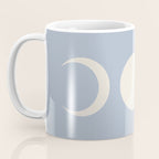 Moon Minimalism - Blue Coffee Mug Gallery Image 3
