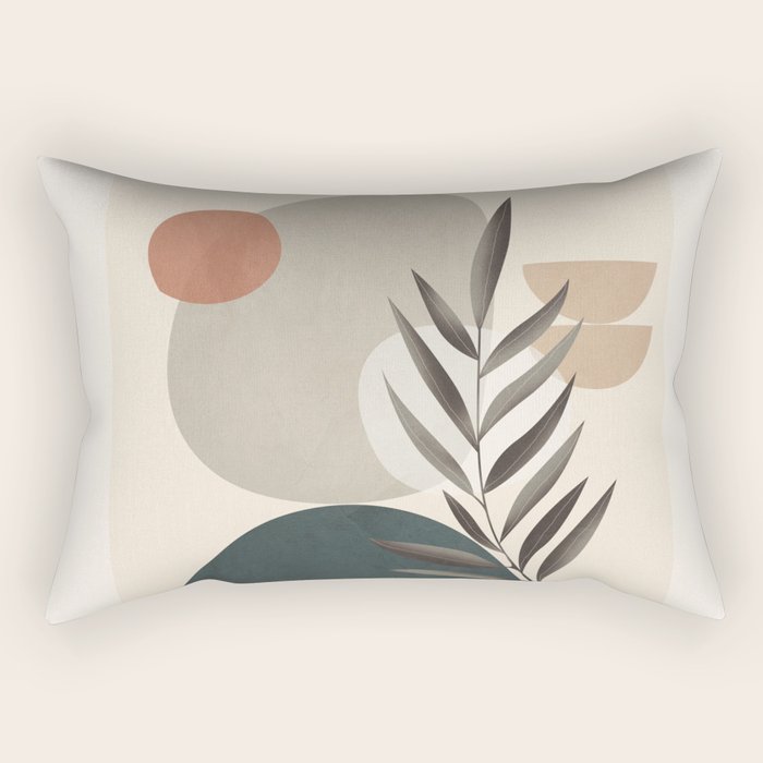 Abstract Nature Moment 1 Rectangular Pillow Gallery Image 1