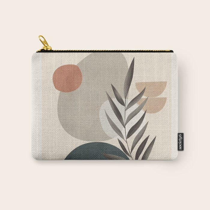Abstract Nature Moment 1 Carry All Pouch Gallery Image 1