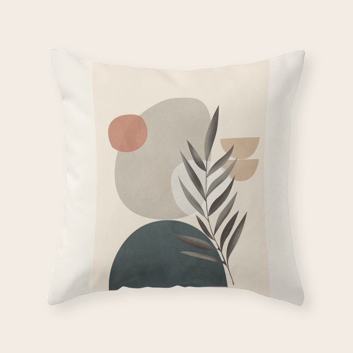Abstract Nature Moment 1 Throw Pillow Gallery Image 6