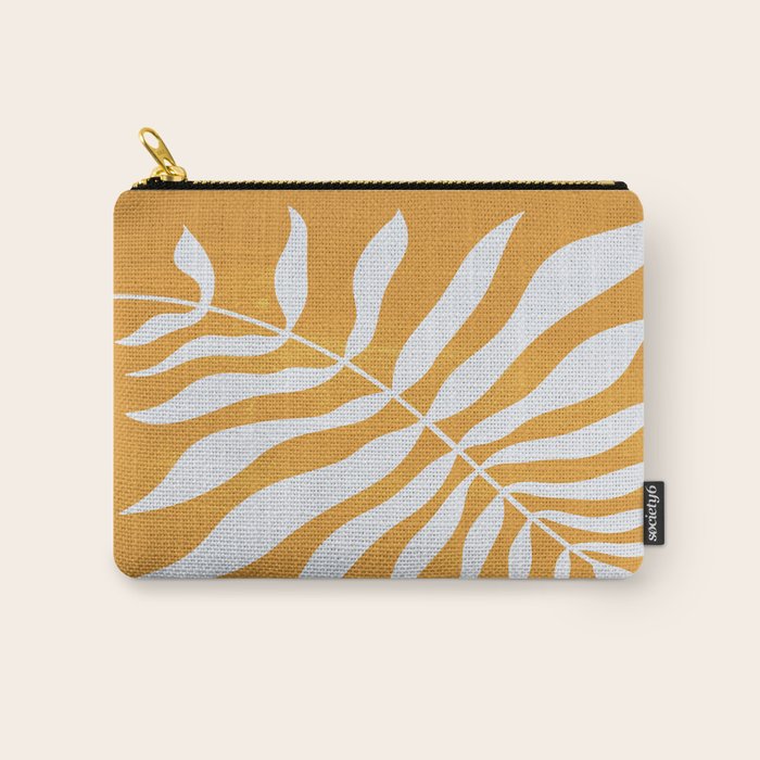 Wild Ferns: Tulip Yellow Edition Carry All Pouch Gallery Image 1