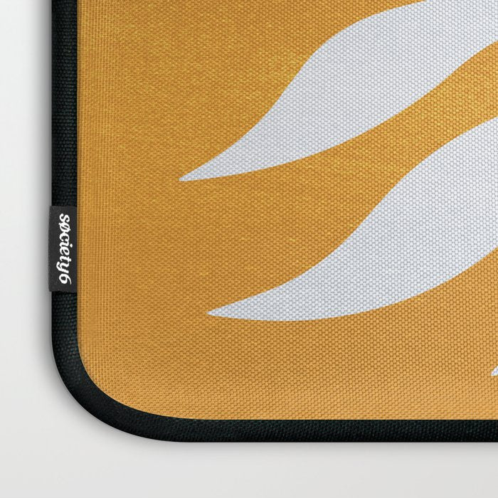 Wild Ferns: Tulip Yellow Edition Laptop Sleeve Gallery Image 3