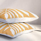 Wild Ferns: Tulip Yellow Edition Pillow Sham Gallery Image 3