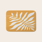 Wild Ferns: Tulip Yellow Edition Bath Mat Gallery Image 1