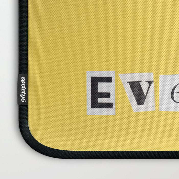 Find the light in everything / Daily Reminder #4 Laptop Sleeve Gallery Image 3