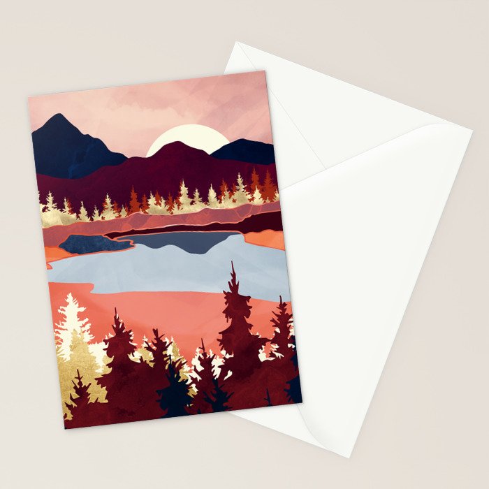 Grapefruit Sky Stationery Card Gallery Image 2