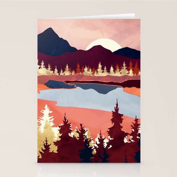 Grapefruit Sky Stationery Card Gallery Image 2