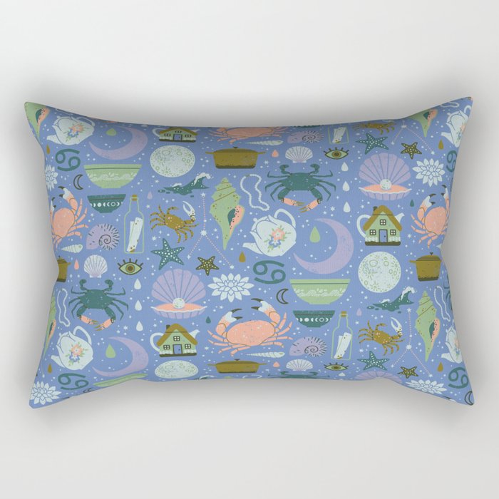 Cancer Season Rectangular Pillow Gallery Image 1