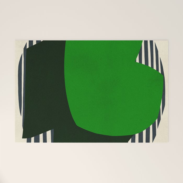 Modern abstract shape N04 Welcome Mat Gallery Image 1