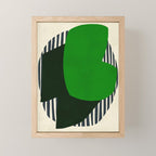 Modern abstract shape N04 Mini Art Print Gallery Image 1