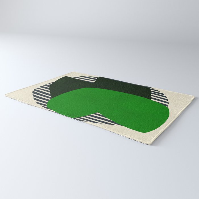 Modern abstract shape N04 Rug Gallery Image 3