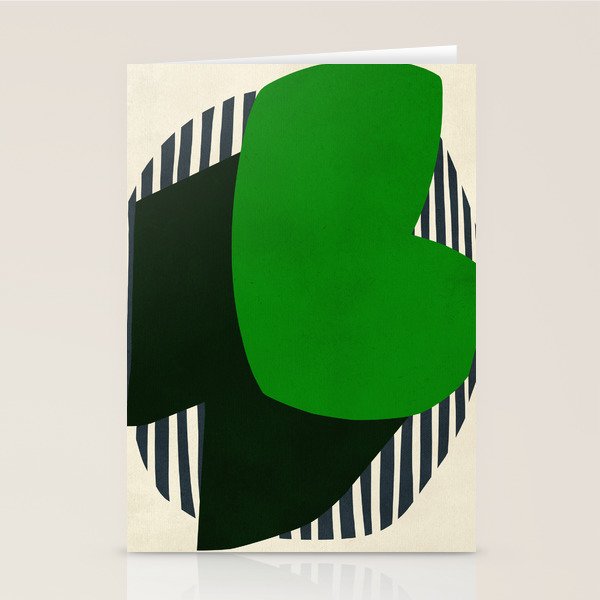 Modern abstract shape N04 Stationery Card Gallery Image 2