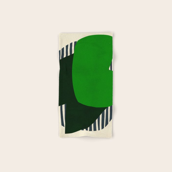 Modern abstract shape N04 Bath Towel Gallery Image 1
