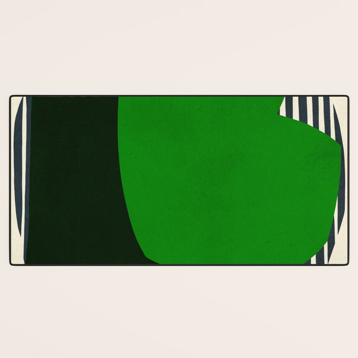 Modern abstract shape N04 Desk Mat Gallery Image 3
