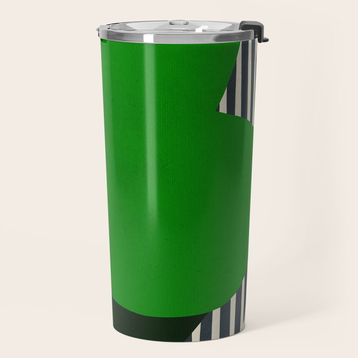 Modern abstract shape N04 Travel Mug Gallery Image 2