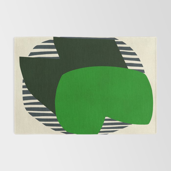 Modern abstract shape N04 Rug Gallery Image 2