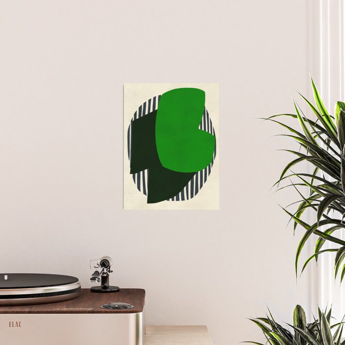 Modern abstract shape N04 Poster Gallery Image 2