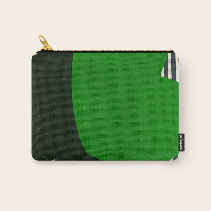 Modern abstract shape N04 Carry All Pouch Gallery Image 1