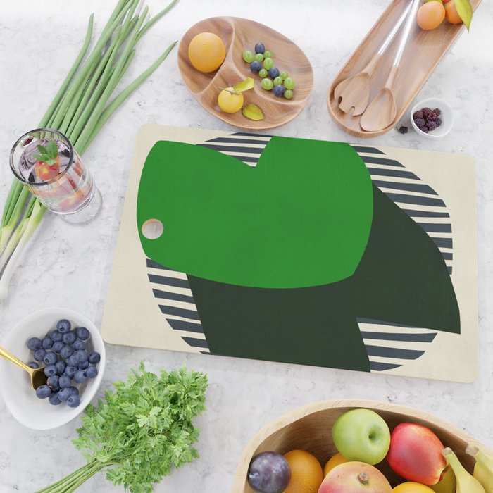 Modern abstract shape N04 Cutting Board Gallery Image 2