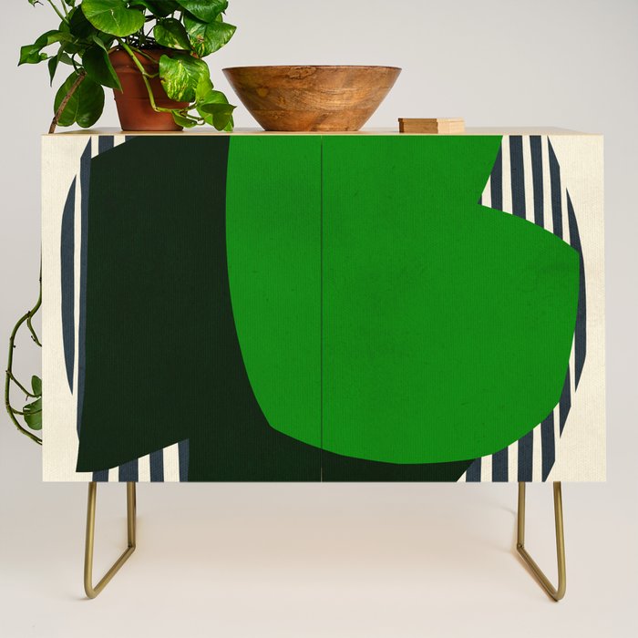 Modern abstract shape N04 Credenza Gallery Image 1