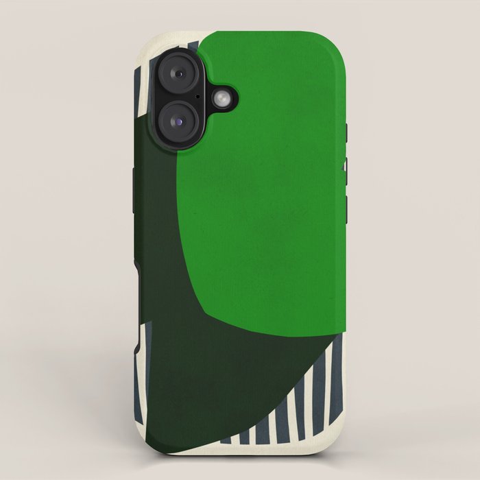Modern abstract shape N04 iPhone Case Gallery Image 1