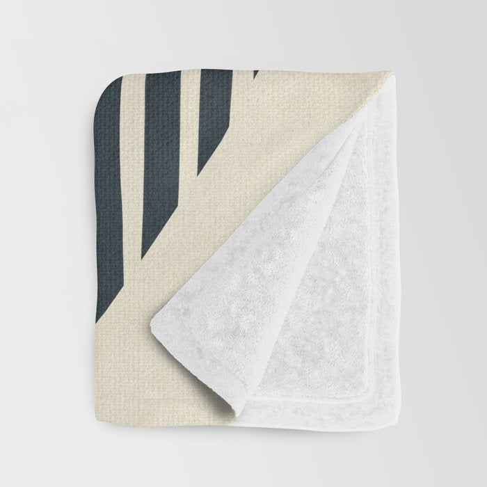 Modern abstract shape N04 Throw Blanket Gallery Image 3