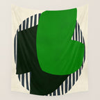 Modern abstract shape N04 Wall Tapestry Gallery Image 4