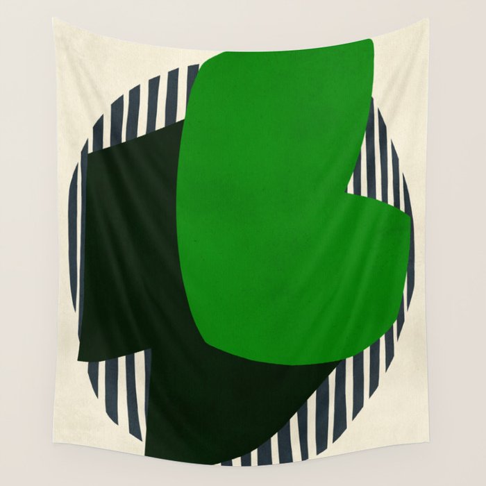 Modern abstract shape N04 Wall Tapestry Gallery Image 4