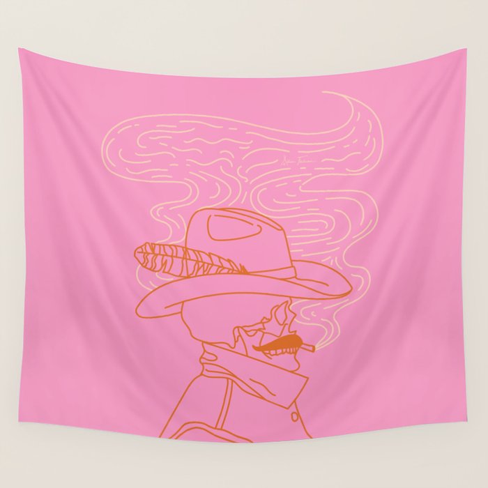 Love or Die Tryinâ - Cowhand Wall Tapestry Gallery Image 4