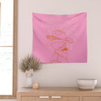 Love or Die Tryinâ - Cowhand Wall Tapestry Gallery Image 2