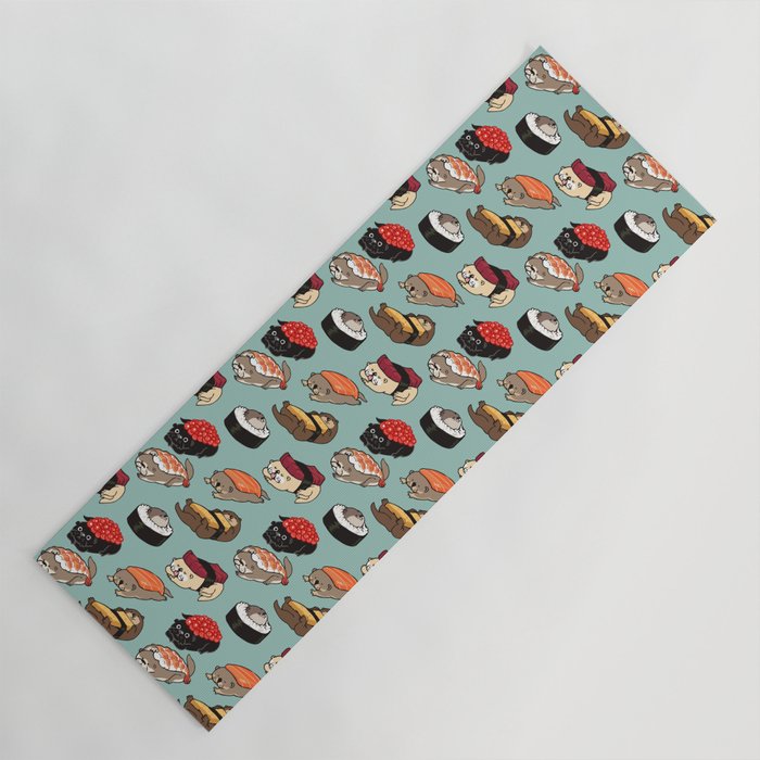 Sushi Otter Yoga Mat Gallery Image 1