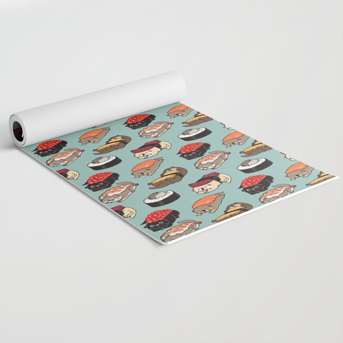 Sushi Otter Yoga Mat Gallery Image 2