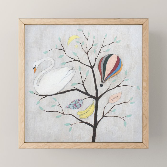 Swan Story Mini Art Print