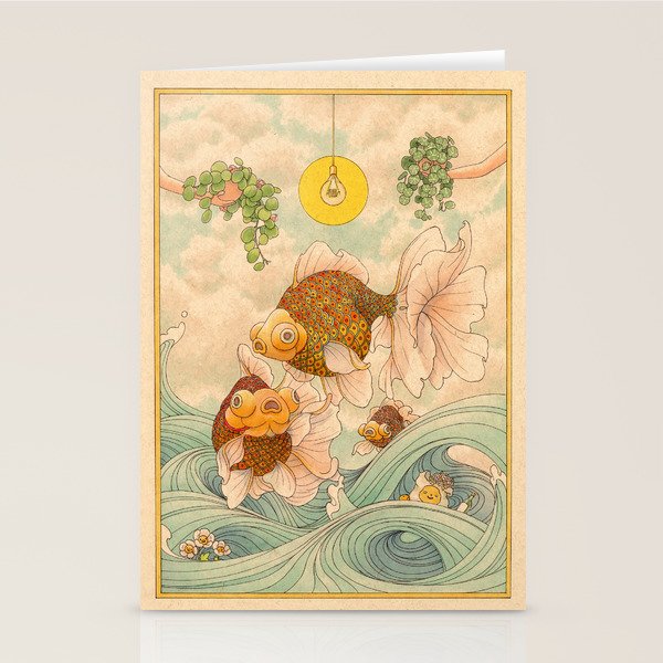 Goldfish Stationery Card Gallery Image 2