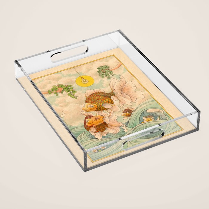 Goldfish Acrylic Tray Gallery Image 1