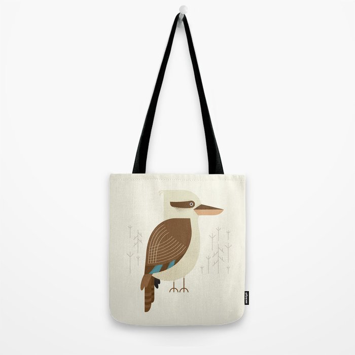 Laughing Kookaburra, Bird of Australia Tote Bag Gallery Image 2
