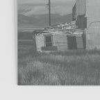 Montana Grain Elevator | Black and White Montana Photography Poster Gallery Image 3
