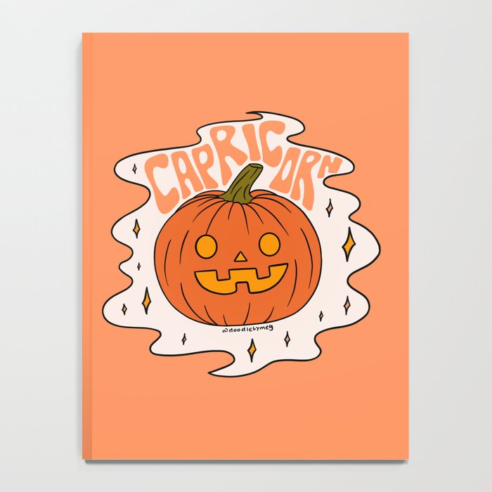 Capricorn Jack O Lantern Notebook Gallery Image 4