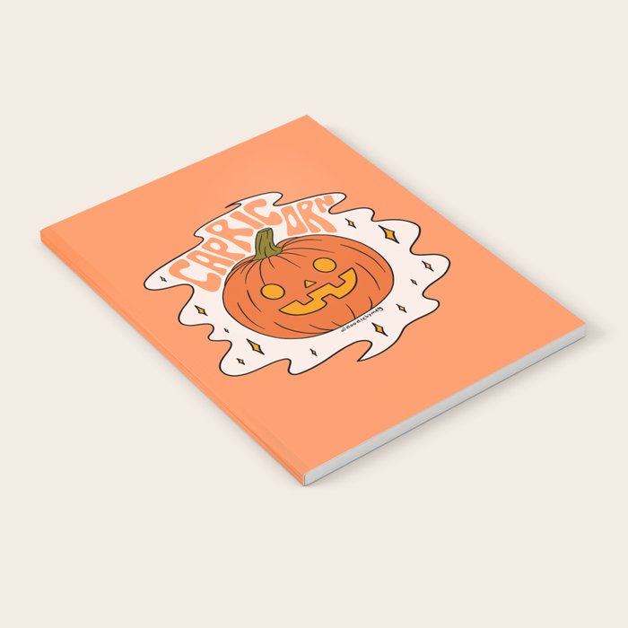 Capricorn Jack O Lantern Notebook Gallery Image 1