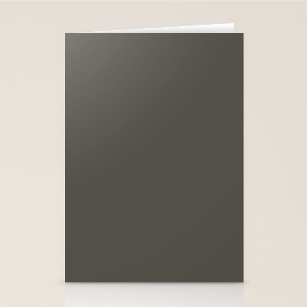 URBANE BRONZE solid color Stationery Card Gallery Image 2