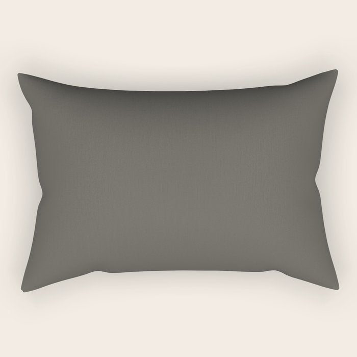 URBANE BRONZE solid color Rectangular Pillow Gallery Image 1
