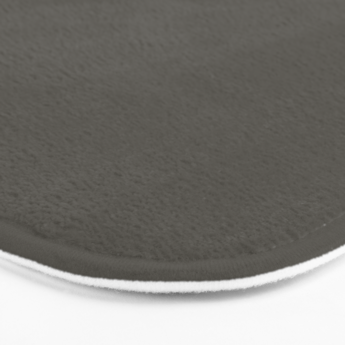 URBANE BRONZE solid color Bath Mat Gallery Image 3