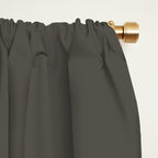 URBANE BRONZE solid color Window Curtain Gallery Image 2