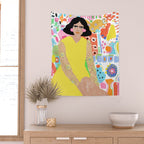 All Over The Place Wall Tapestry Gallery Image 2