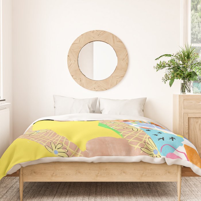 All Over The Place Duvet Cover Gallery Image 3