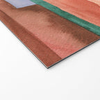 Abstract Desert Landscape Watercolor Welcome Mat Gallery Image 2