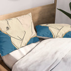 White Horse 5 Pillow Sham Gallery Image 2