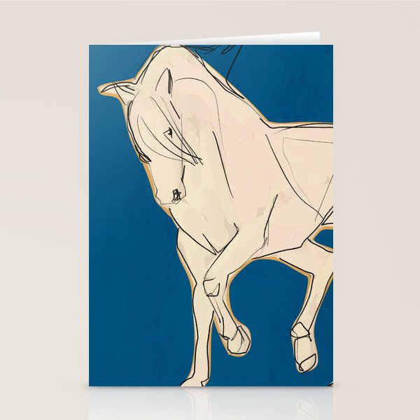 White Horse 5 Stationery Card Gallery Image 2